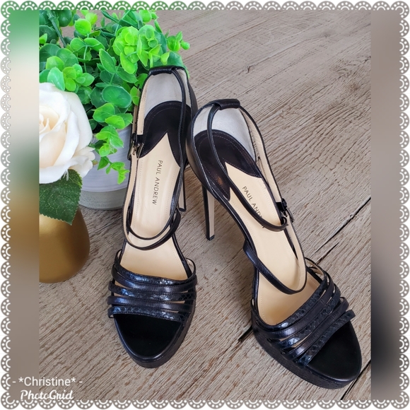 Paul Andrew Shoes - Paul Andrew Ankle Strap Stilettos